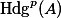 \operatorname{Hdg}^p(A)