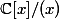 \mathbb{C}[x]/(x)