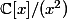 \mathbb{C}[x]/(x^2)
