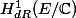 H^1_{dR}(E/\mathbb{C})