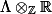\Lambda \otimes_{\mathbb{Z}} \mathbb{R}