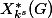 X_{k^s}^*(G)