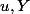 u, Y