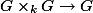 G \times_k G \to G