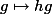 g \mapsto hg